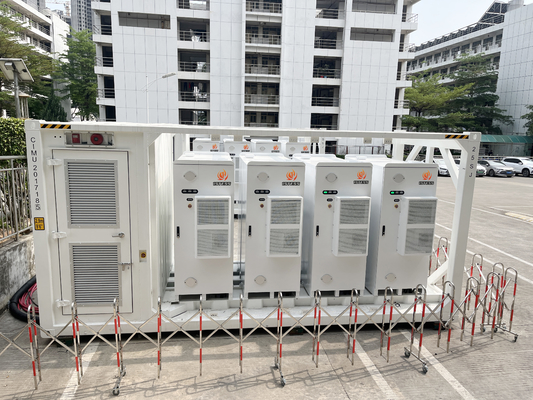 400V - 800V 컨테이너화된 배터리 에너지 저장 시스템 20ft 모듈형 배터리 팩