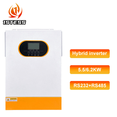 MPPT 오프 그리드 인버터 6.2KW 하이브리드 인버터 48V 태양 시스템 50Hz/60Hz 주파수