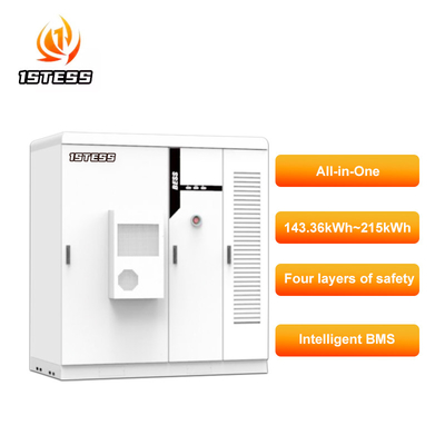 맞춤형 46kwh-215kwh 에너지 저장 시스템 산업 및 상업용용 실내 또는 외부 설치