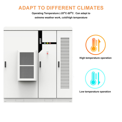100kWh 및 215kWh 에너지 저장 상업 및 산업용 태양광 발전소