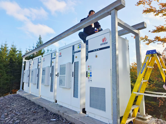 태양 전지 에너지 저장 시스템 100kw 80kwh 20ft 40ft 리?? 이온 Lifepo4 액체 냉각 컨테이너 BESS