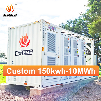 BESS 20ft 컨테이너 150KW 1MWh 10MWh 컨테이너 에너지 저장 시스템