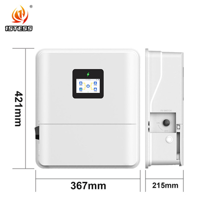 IP65 단상 48V 3kw 3.6kw 4.6kw 태양광 하이브리드 인버터 온/오프 그리드 48V 순수 정현파 5kw 6kw 태양광 인버터 (MPPT 포함)