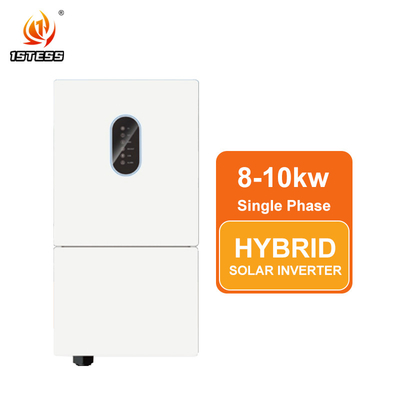 IP66 단일 단계 듀얼 출력 MPPT 켜고 / 끄는 그리드 태양 전지 인버터 순수 시너스 파도 48V 8kw 10kw 태양 전지 인버터