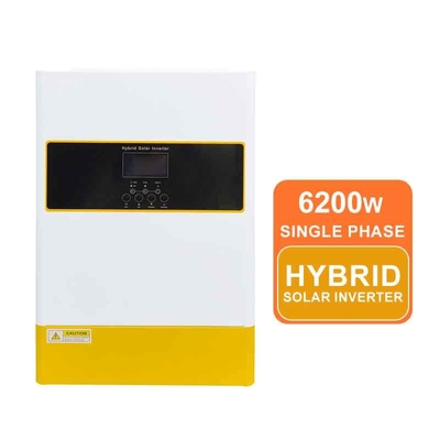 MPPT 태양광 충전기 6.2KW 하이브리드 인버터 순수 정현파 48VDC 단상 삼상 방진