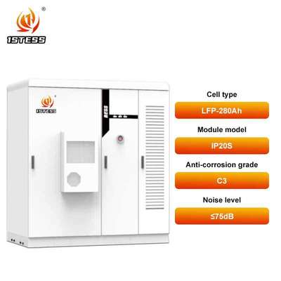 산업용 215kWh LiFePO4 배터리 에너지 저장 시스템