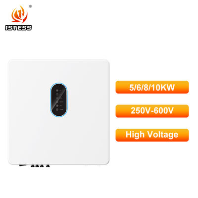 순수 정현파 출력 하이브리드 태양광 인버터 삼상 온/오프 그리드 MPPT IP65 250V-600V 5kw 6kw 8kw 10kw, 도서 보호 기능 포함