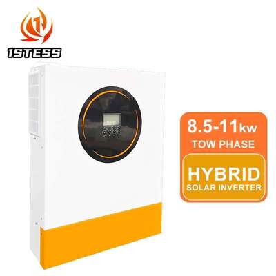 와이파이 원격 모니터링 48V 단상 8.5kw 11kw 독립형 하이브리드 태양광 인버터 순수 정현파 MPPT