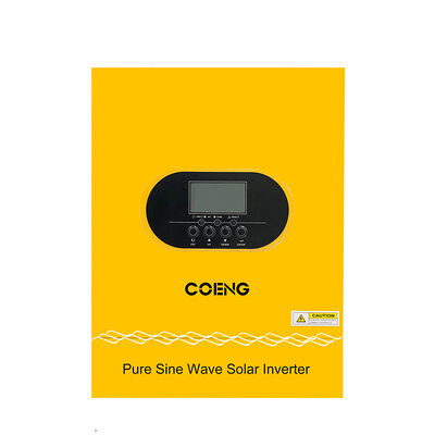 24V 48V 3.5kw 5.5kw 6.2kw 오프 그리드 하이브리드 태양 전지 인버터 단일 단계 순수 시너스 파동 내장 MPPT 태양 전지 충전기와 함께