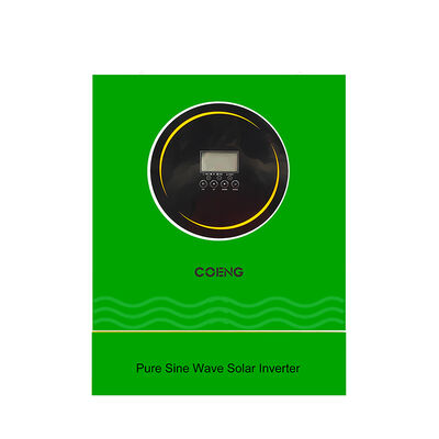 48V 5.5kw 6.2kw 하이브리드 태양광 인버터 전력 차단 단일 단계 리?? 배터리 활성화 및 내장 MPPT 태양전지 충전기와 순수한 시노파