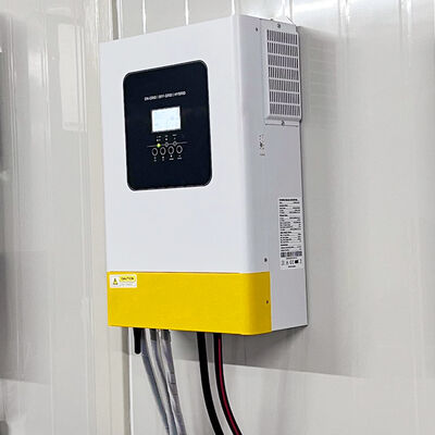 평행 작동 준비 48V 5.5kw 6.2kw 단일 단계 하이브리드 태양 전지 인버터 순수 시노 웨이브 MPPT 와이파이 모니터링과 함께 네트워크에서 꺼