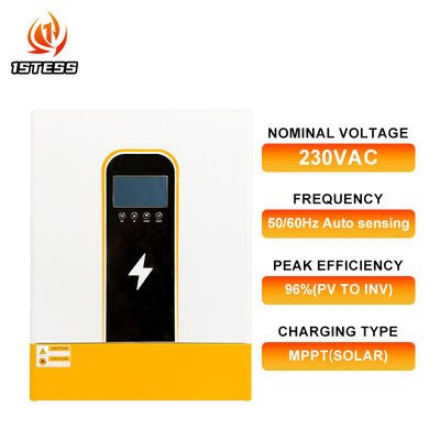 48V 하이브리드 태양광 인버터 8.5kw 11kw 단상 오프 그리드 순수 정현파 듀얼 MPPT 고효율