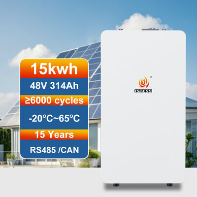 오프 그리드 하이브리드 인버터 시스템용 랙 장착형 15kWh 리튬 배터리 48V