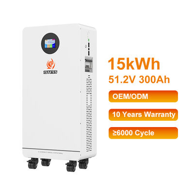 주거용 ESS 300Ah 용량 15.36kWh 내장 바퀴가 설치가 쉬우며 높은 효율성